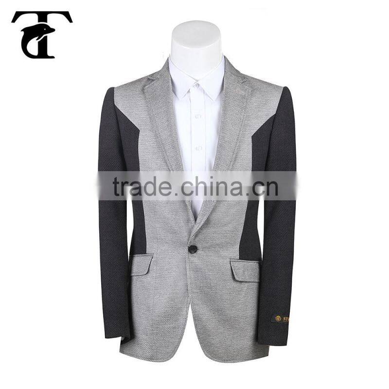 High quality polyester men's blazer men's office suit jacket suit wolesale