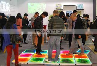 Wholesale Price LED Video Dance Floor 3D Effect DMX 1*1m Tile Stage Lighting For Sale Christmas Decorative Disco Party