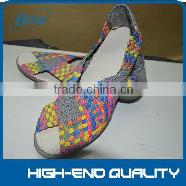 women casual shoes summer 2014 pure hand woven shoes simple structure shoes