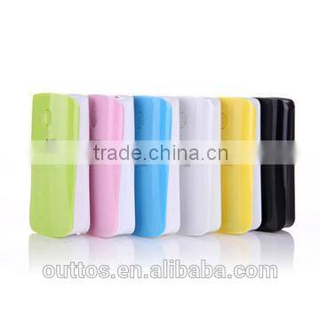 Golden supplier wholesale mobile phone power bank 5600mAh for iphone, cellphone lover portable charger