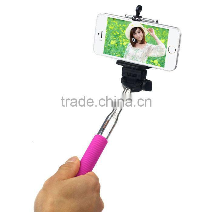 2014 Best selling selfie stick with remote , selfie stick monopod for phone