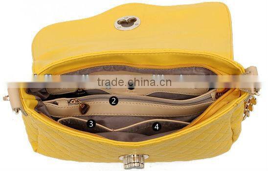 2013 New fashion and popular lady bag, bright colors lady bags