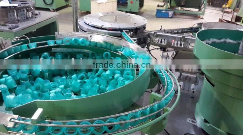 cosmetic dispensing part assembly machine