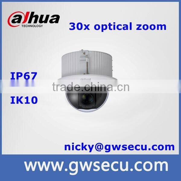 dahua ip67 waterproof h.264 bullet outdoor hd 30x optical zoom ptz ip camera