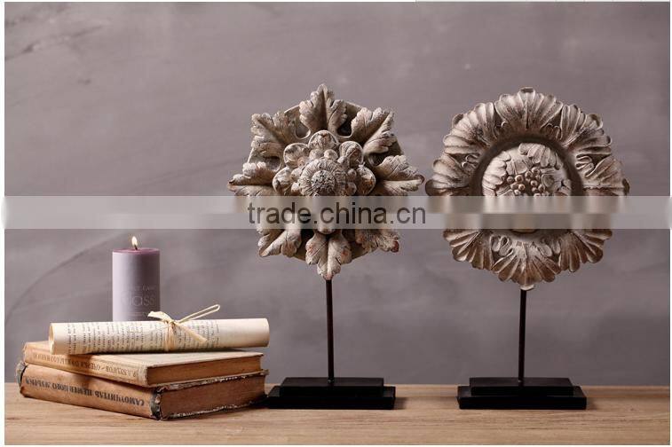 Life size Sunflower table polyresin craft home decoration