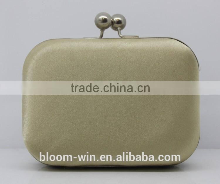 New Arrival Crystal Flower Silk Dinner Party Bags Elegant evening bag for women