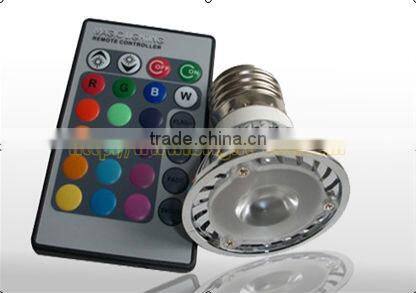 DC12V MR16 3W RGB LED Spot Light