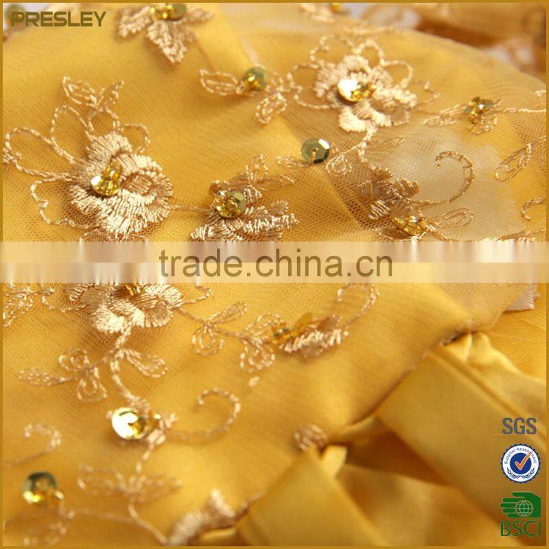 Presley Oem 2016 New Gorgeous Beaded Long Evening Dress Neck in Tulle