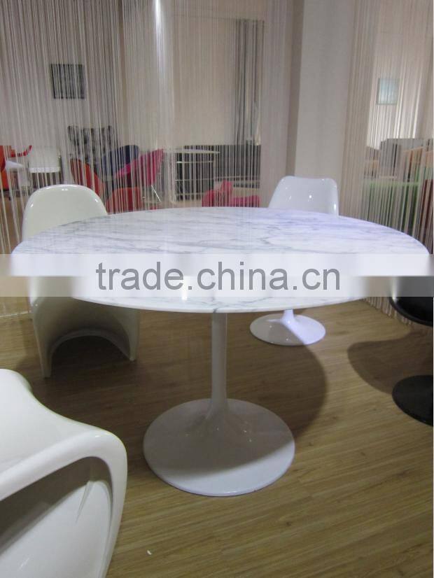 Oval Marble Top Dining Table, Oval Dining Table Marble, Oval Marble Dining Table CT-605