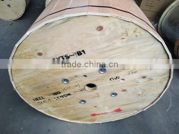 8 Core Outdoor Armoured Stranded Loose Tube Waterproof Outdoor Fiber Optic Cable(GYTA/S)