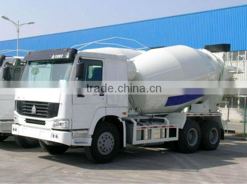 Cement mixer truck trailer