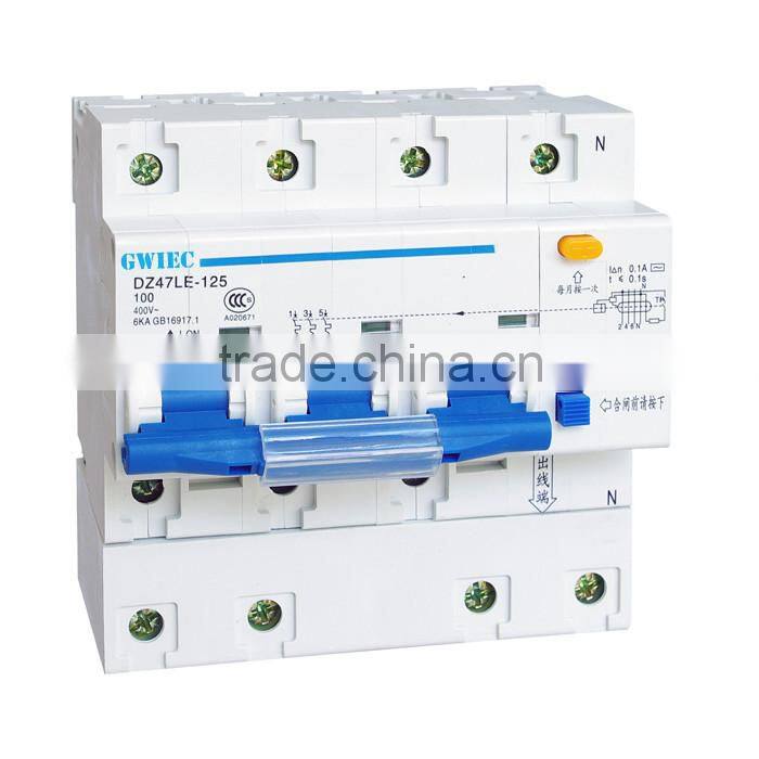1 pole DZ47LE-100 DZ47LE-125 RCCB