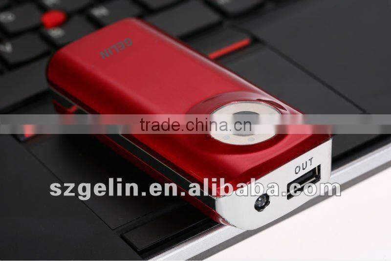 micro usb output portable travel charger power bank