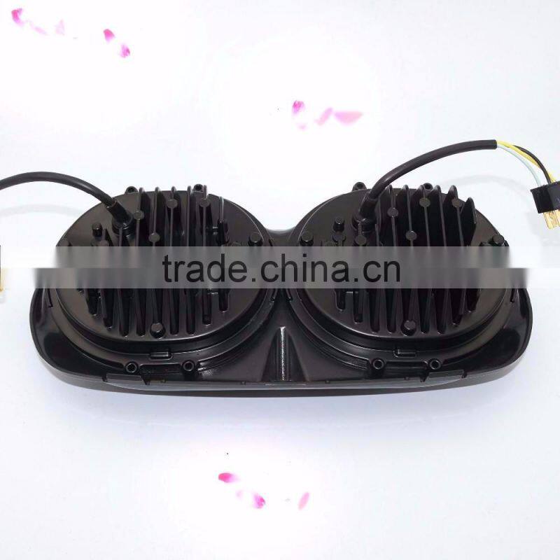 Dual Headlights 80W Led Work Light Headlight Motorcycle Assembly Headlight Led Offroad lights for Harley davidso-n Motorcycles