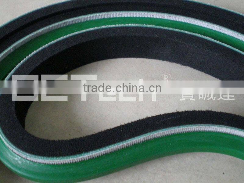 Conveyor Belt coat with Guide Belt & Sponge