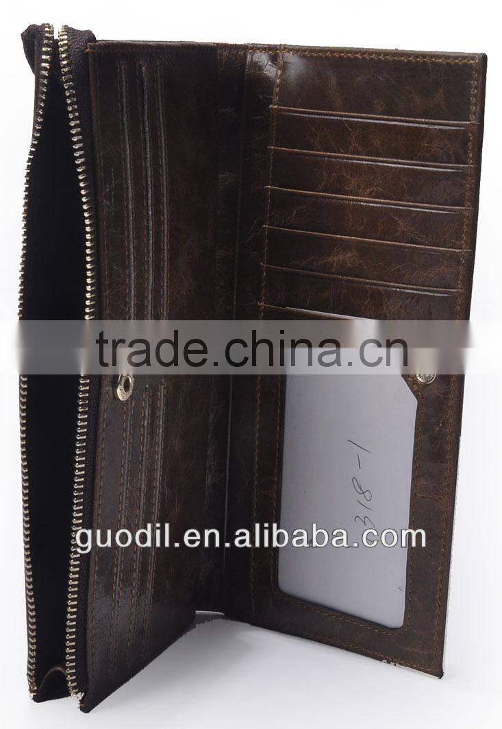 2014 newest Fashion Genuine Leather wallet wholesale