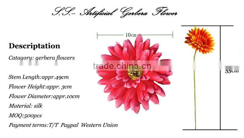 wedding background decoration gerbera flower