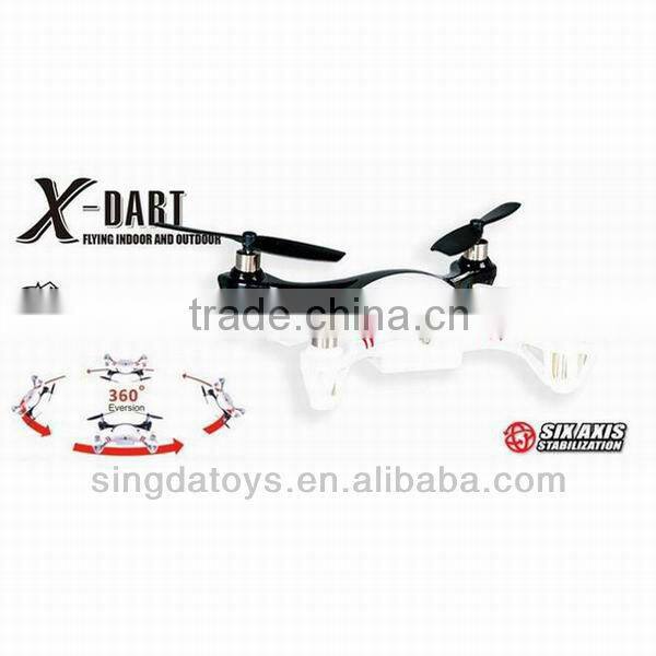 Upgrade Version!X-Dart DJI Phantom 2.4G 6-Axis Gyro RC Micro Quad Copter With Light
