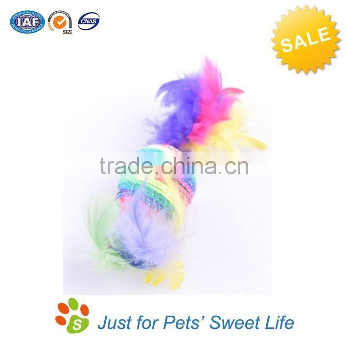 The Catnip Carry Critter plush stuffed cats toy