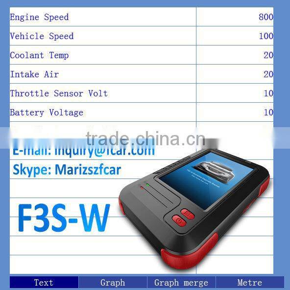 auto diagnostic FCAR F3S-W diagnosis engine, airbag system