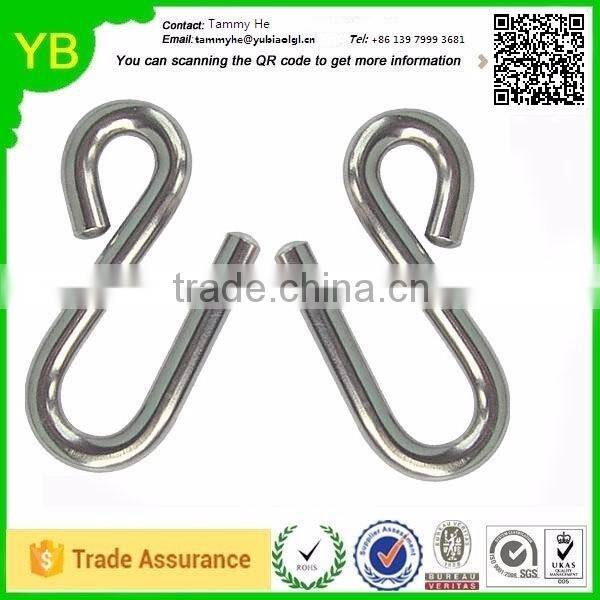 2016 New Hot Sale China Aluminium Aluminum S Shaped Clothes Hanger Hook