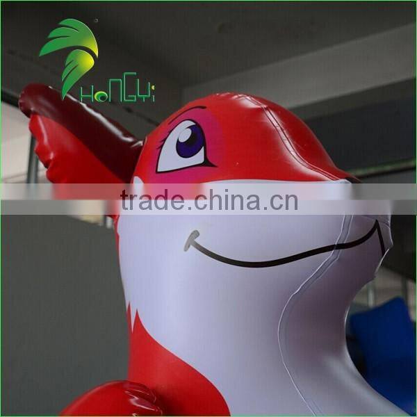 Hongyi Hot Sale Giant Inflatable Standing Fox Toys , Wonderful Inflatable Fox For Sale With Factory Price