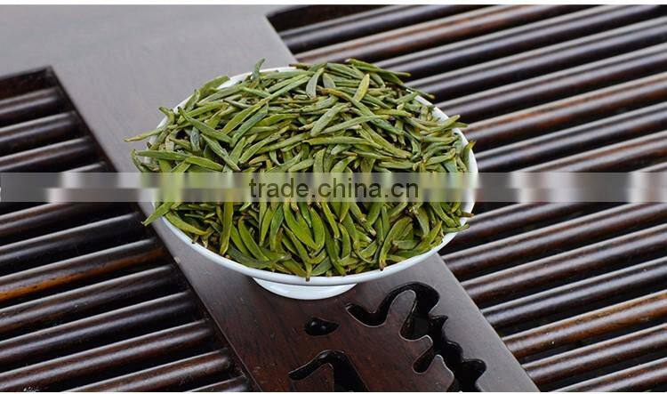 Dried tea leaves tea production tin box gift packing China flecha quality green tea