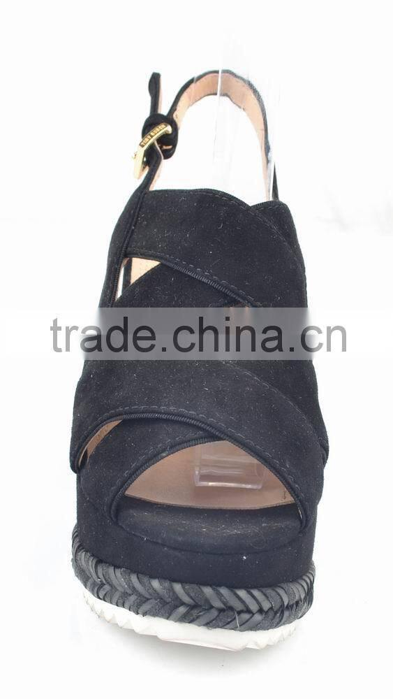 Wholesale women wedge shoes casual ladies wedge shoes sexy fashion wedges sandal shoes for 2014