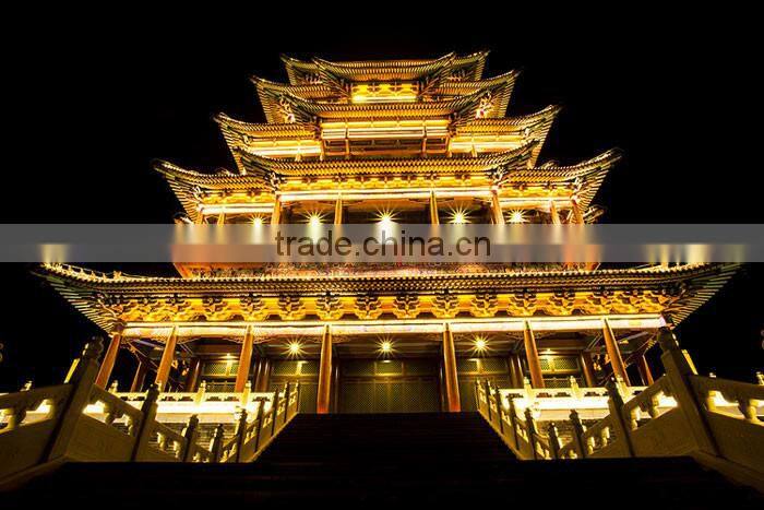 Robust aluminium casing high efficiency LED flood light for commercial