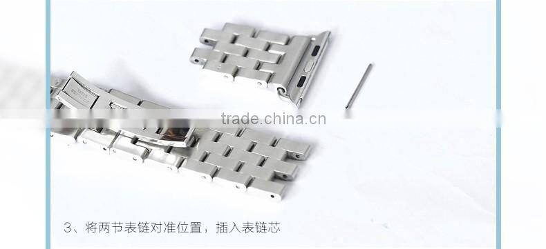 Stainless steel Watch strap for apple watch