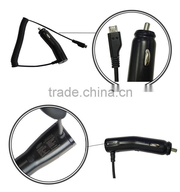 5v 700ma output original black ACADU10CBE portable car charger for samsung