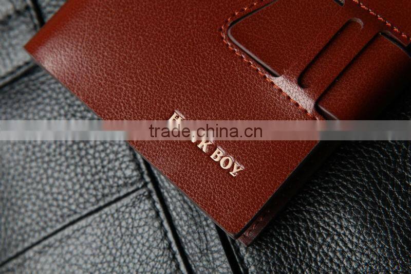 2014 fashional men wallet leather