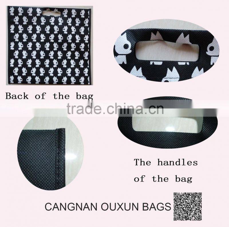 Wholesale non woven d cut bag