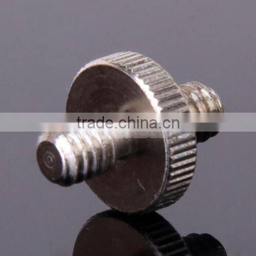 Wholesale price,hotsale! 1/4" Male to 1/4" Male Threaded Convert Screw Adapter for Tripod and Head