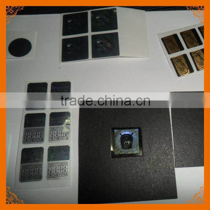 authenticity hologram security sticker maker