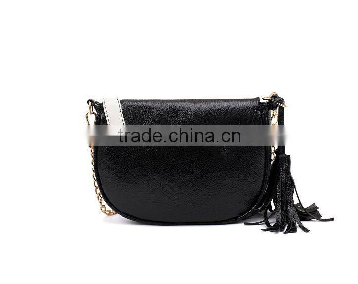 2016 new arrival handbag fashion swan pattern shoulder bag high quality PU handbag