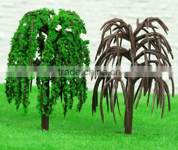 2015 new, scale plastic model trees, architectural model tree ,artificial plastic tree, train layout model, MT-25