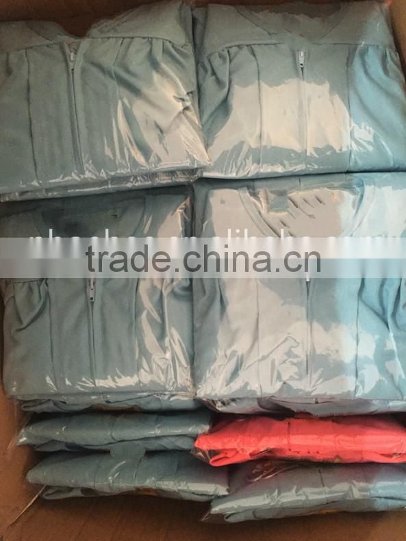 Matte high quality children graduation gown for kids