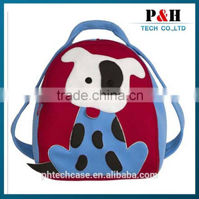 New designs neoprene novelty animal kids school bag