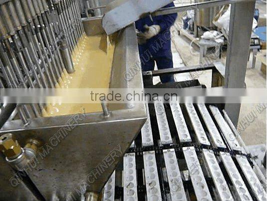 PLC Control Centre filled Soft candy Machine