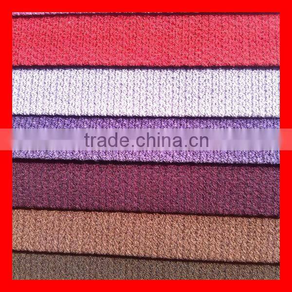 Upholstery Pile Fabric with Foam Bonding