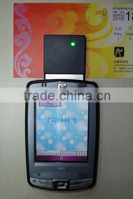 14443 15693 CF HF handheld RFID reader and writer