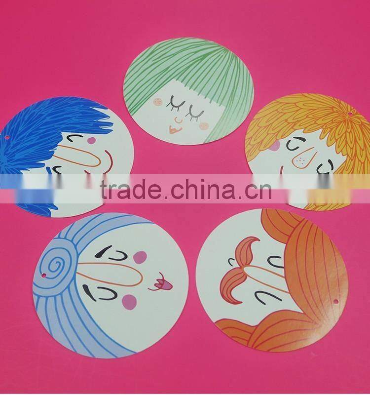 Colorful gift tag/paper luggage tag