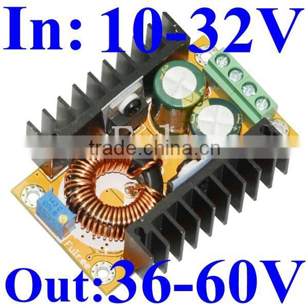 dc dc step up converter 12v 14v 16v 18v to 36v 48v 60v 55v 50v high voltage regulator