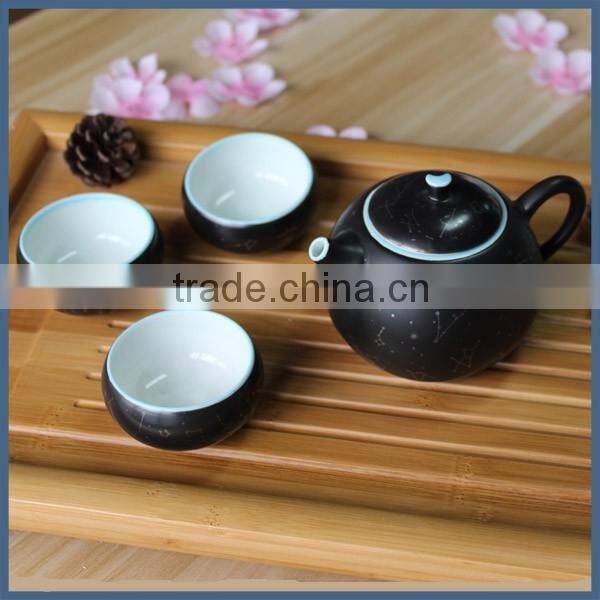 Antique chinese constellation printings ceramic tea cup sets