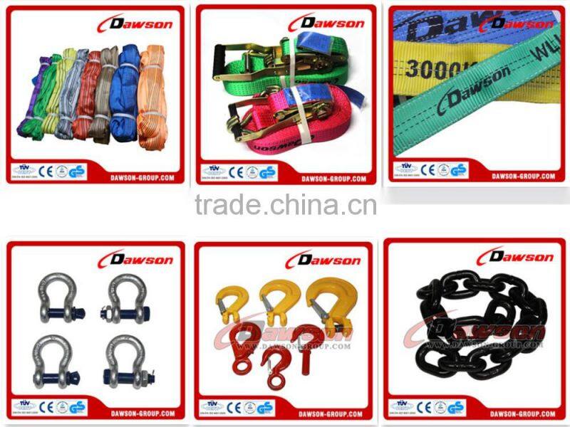 USA Standard round sling safety factor 8:1