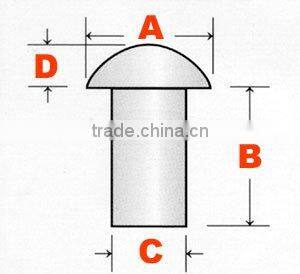 steel solid rivet