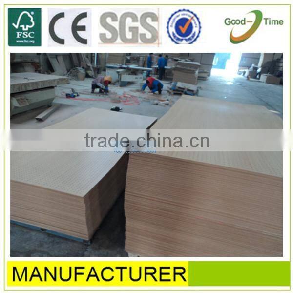 white melamined high quality perforated hardboard,beg hardboard