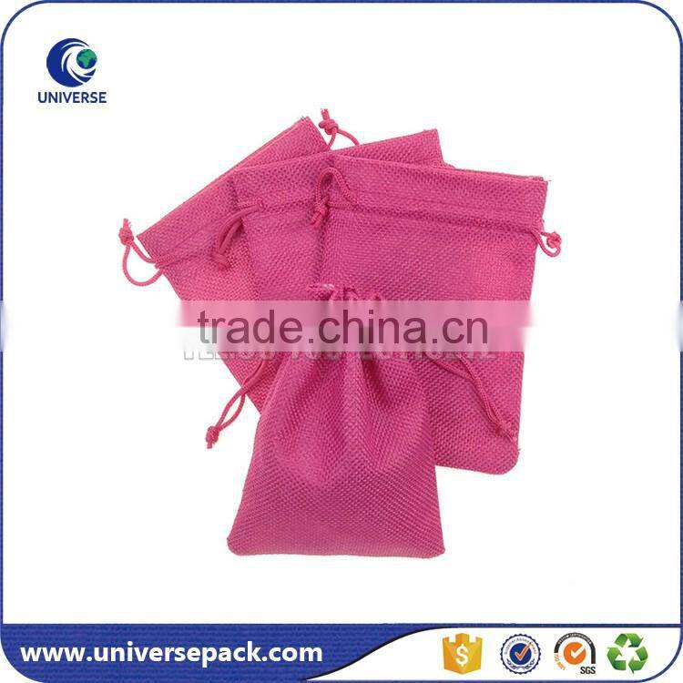 Alibaba wholesale jute pouch for gift