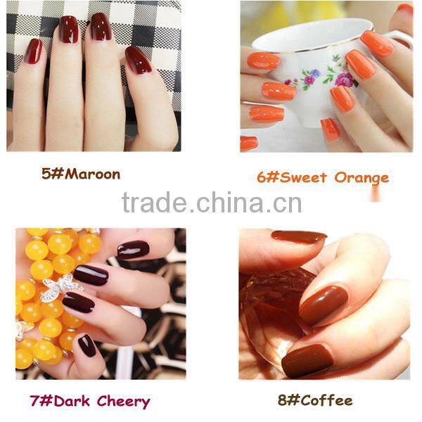 18color peel off One Step Nail Polish environmentally friendly nail polish Non-flavored Peel Off Nail Polish